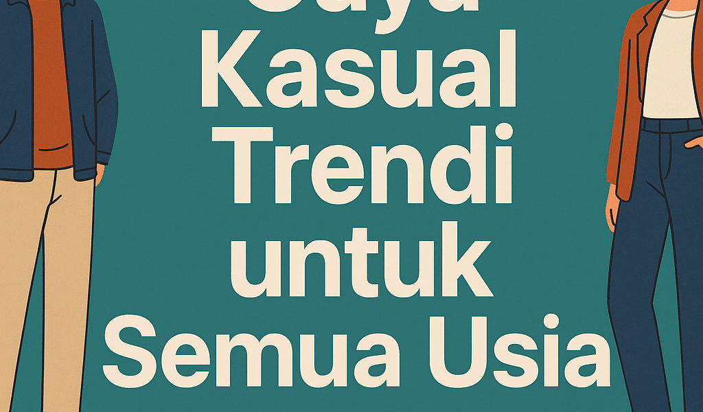 Gaya Kasual Trendi untuk Semua Usia
