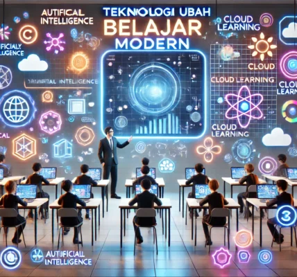 Teknologi Ubah Belajar Modern