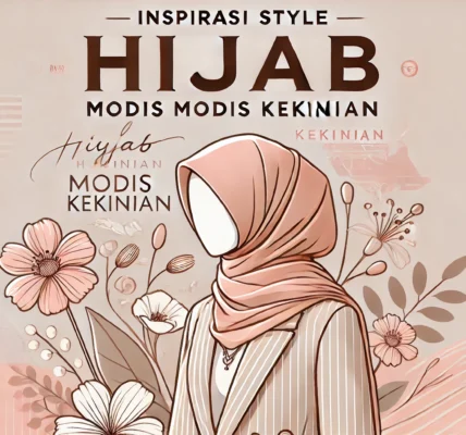 Inspirasi Style Hijab Modis Kekinian