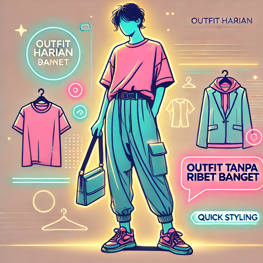 Outfit Harian Tanpa Ribet Banget