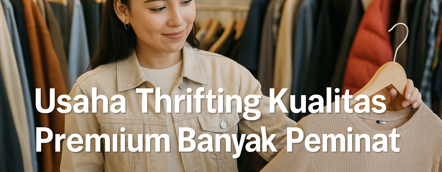 Usaha Thrifting Kualitas Premium Banyak Peminat