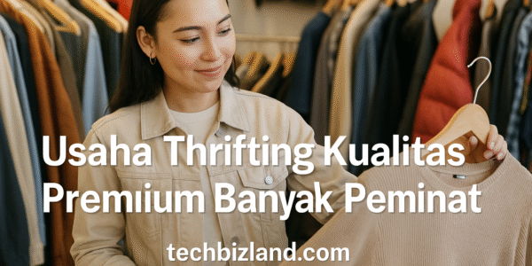 Usaha Thrifting Kualitas Premium Banyak Peminat
