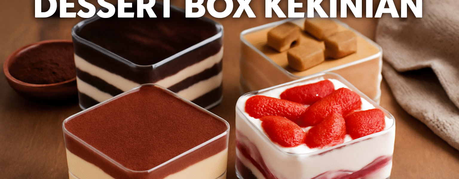 Peluang Bisnis Dessert Box Kekinian