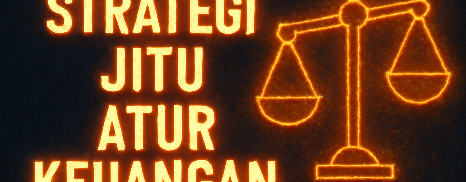 Strategi Jitu Atur Keuangan