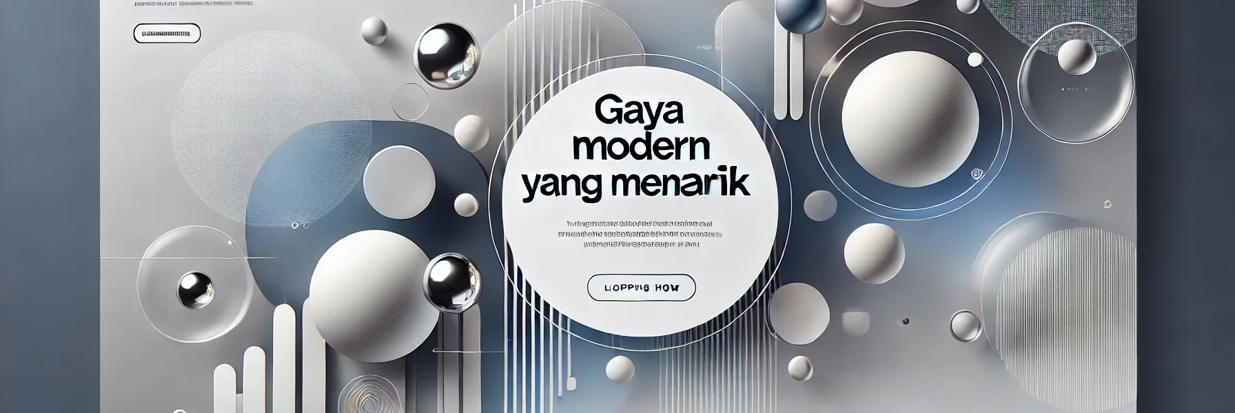 Gaya Modern yang Menarik