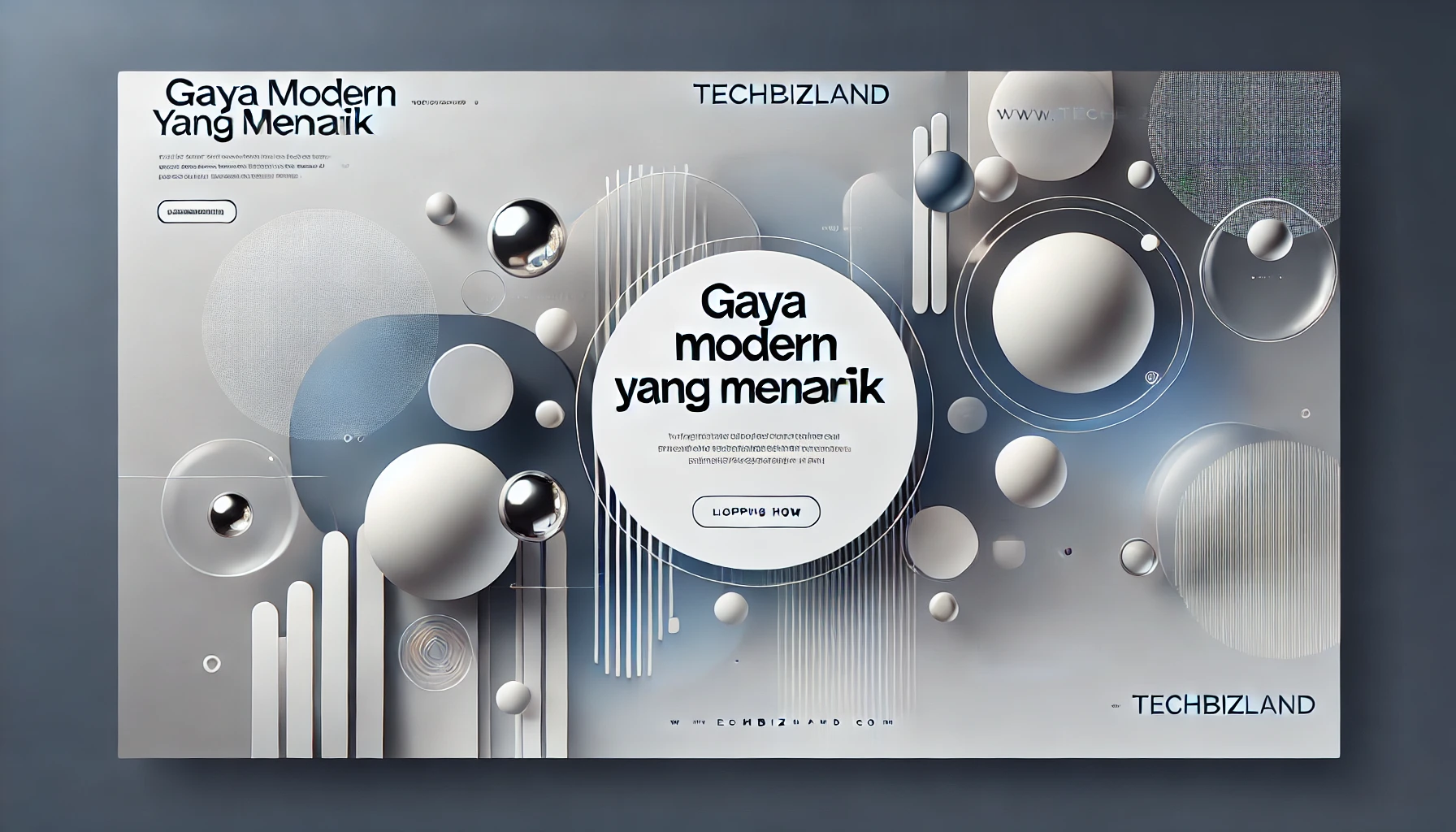 Gaya Modern yang Menarik