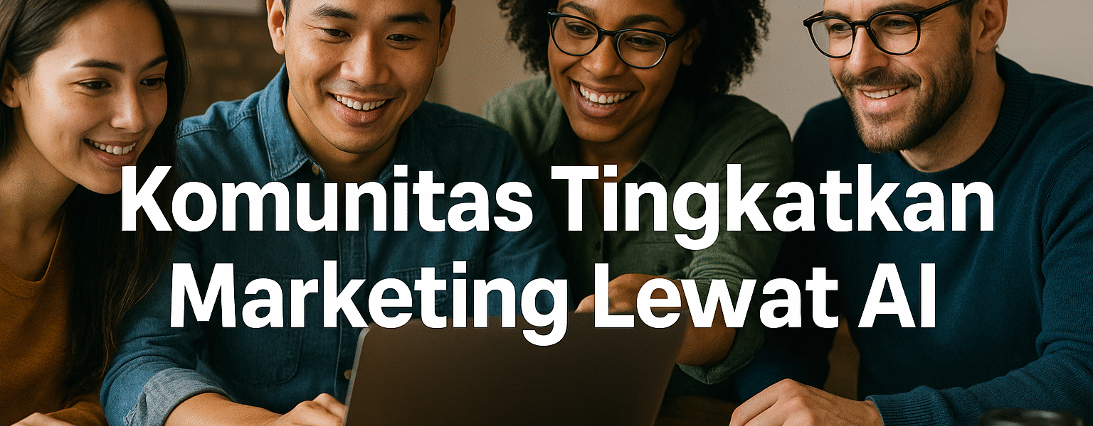 Komunitas Tingkatkan Marketing Lewat AI