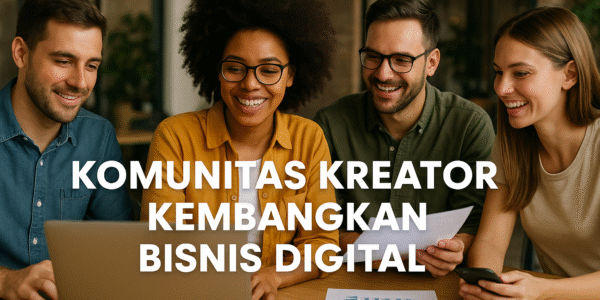 Komunitas Kreator Kembangkan Bisnis Digital