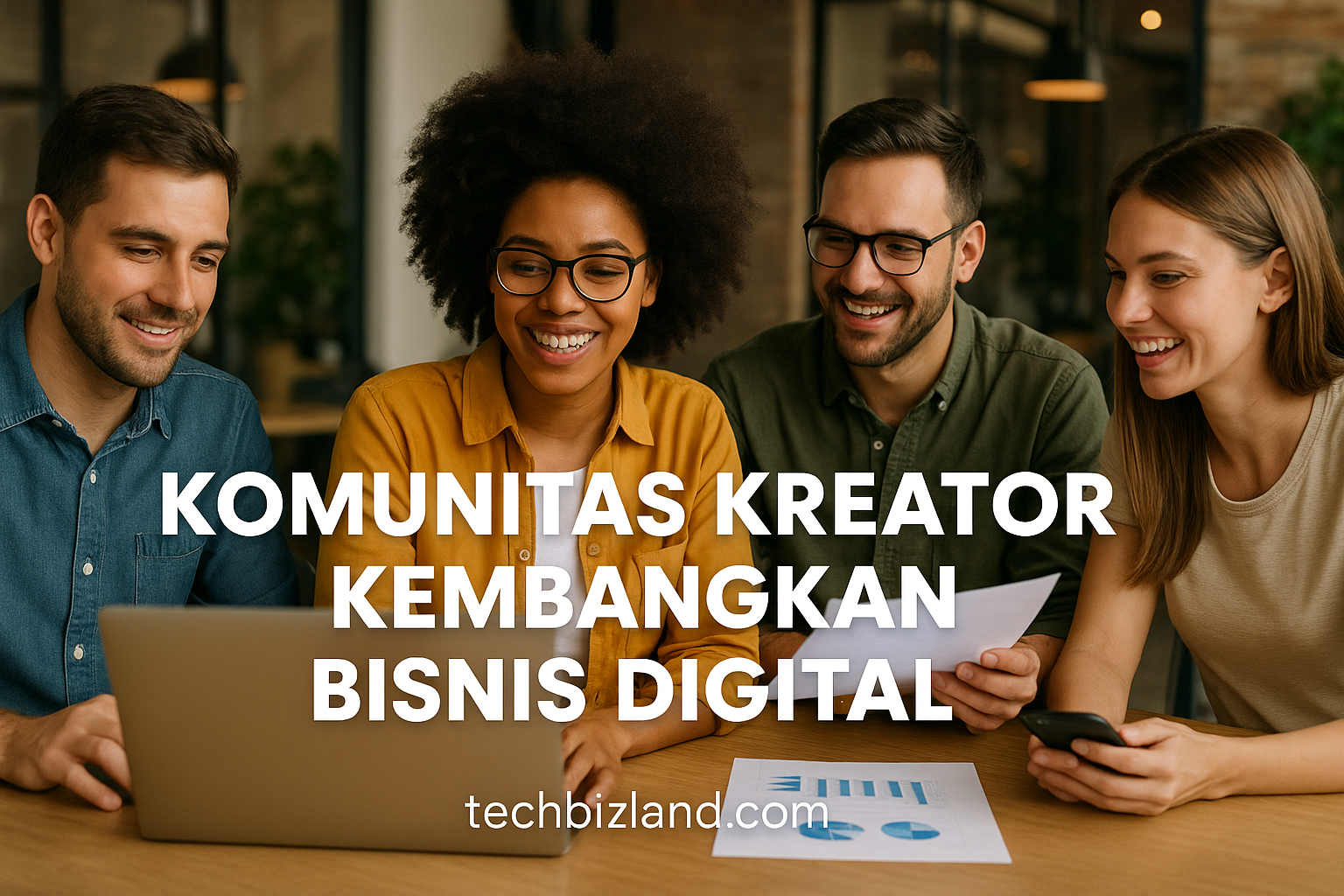Komunitas Kreator Kembangkan Bisnis Digital