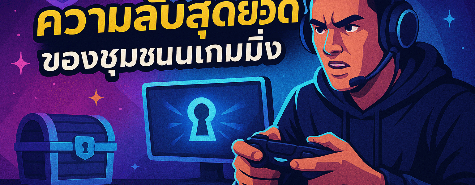 ความลับสุดยอดของชุมชนเกมมิ่ง