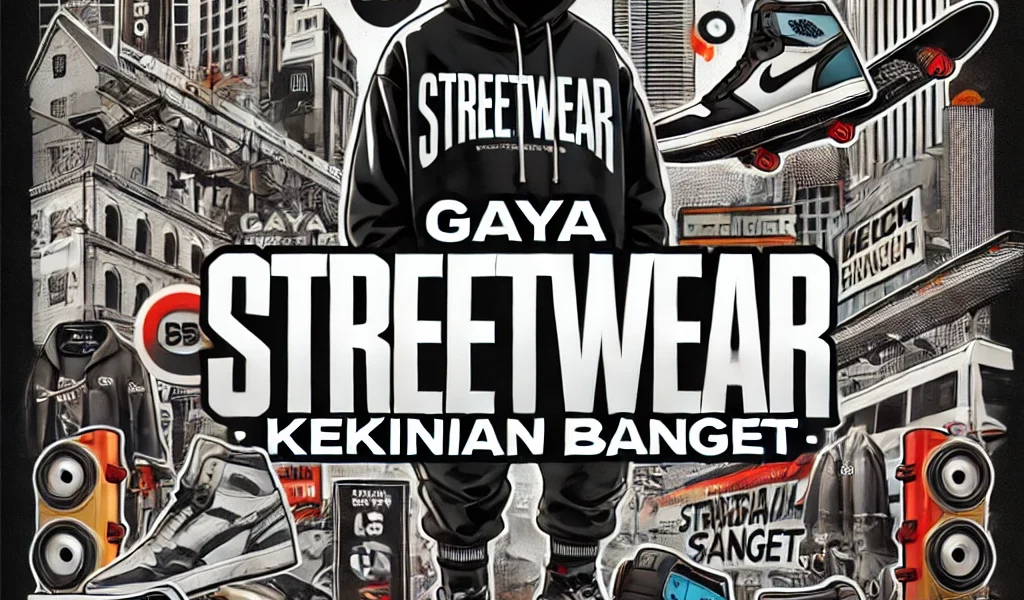 Gaya Streetwear Kekinian Banget