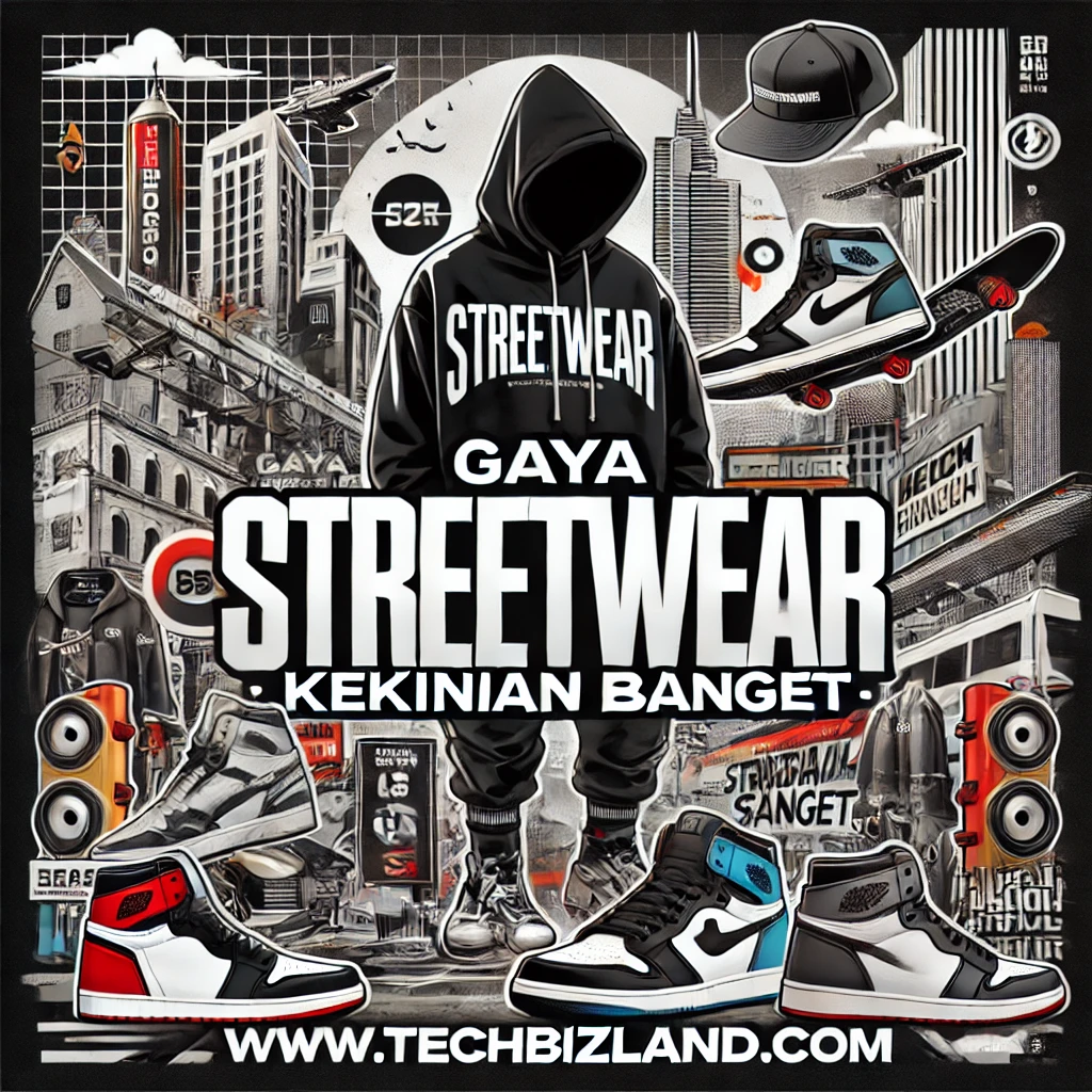 Gaya Streetwear Kekinian Banget