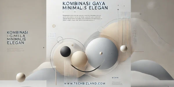 Kombinasi Gaya Minimalis Elegan