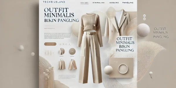 Outfit Minimalis Bikin Pangling