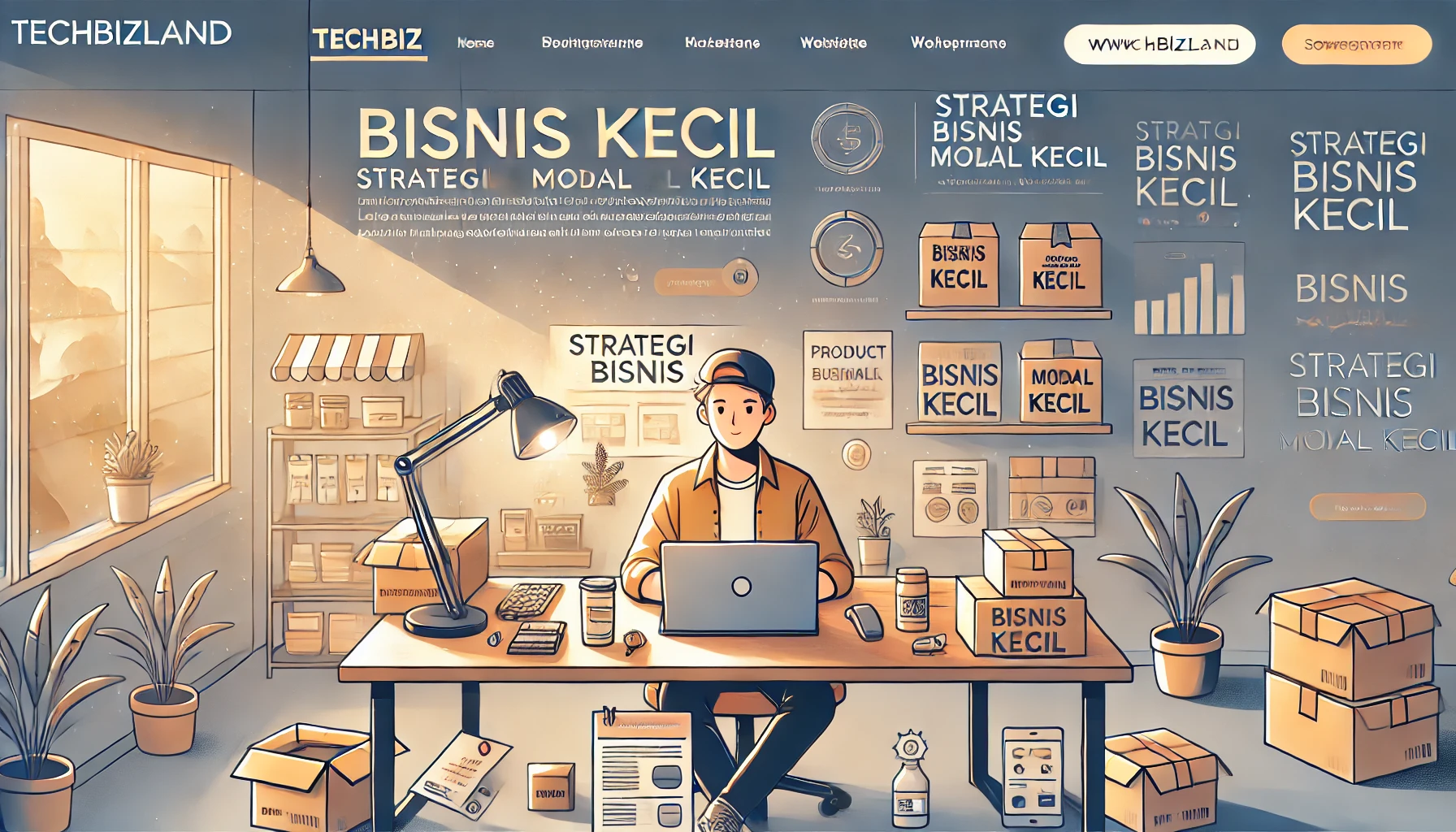 Strategi Bisnis Modal Kecil - techbizland