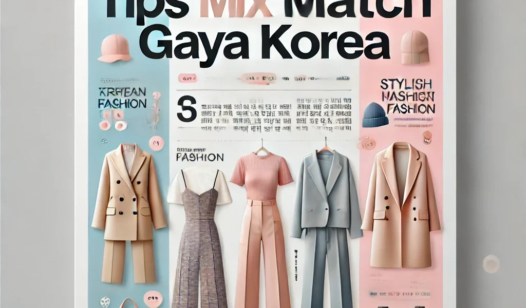 Tips Mix Match Korea