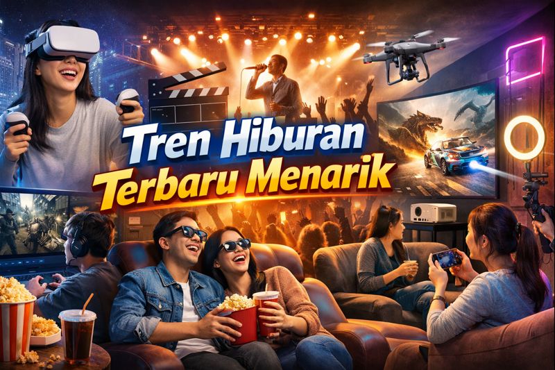 Tren Hiburan Terbaru Menarik