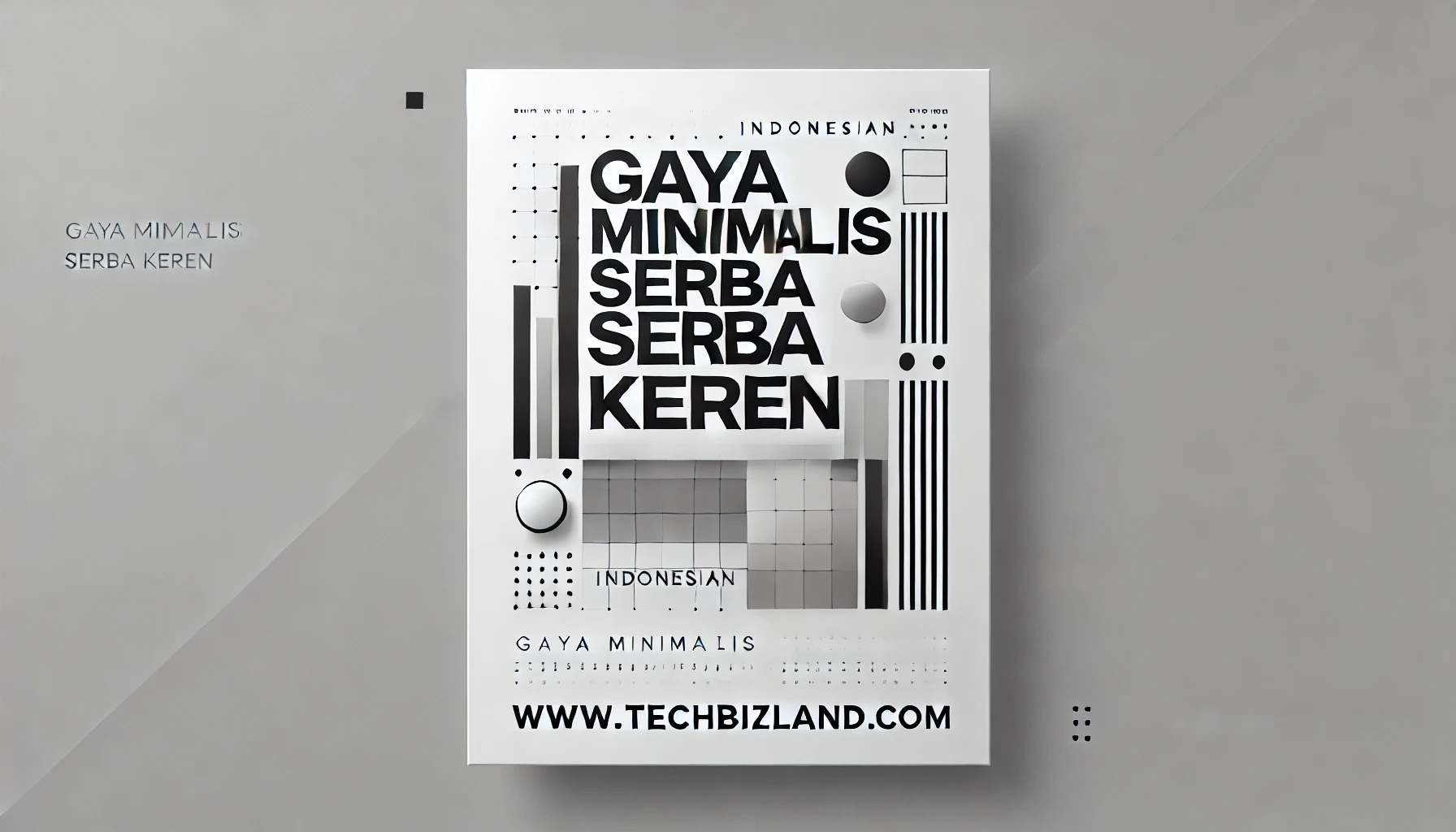 Gaya Minimalis Serba Keren