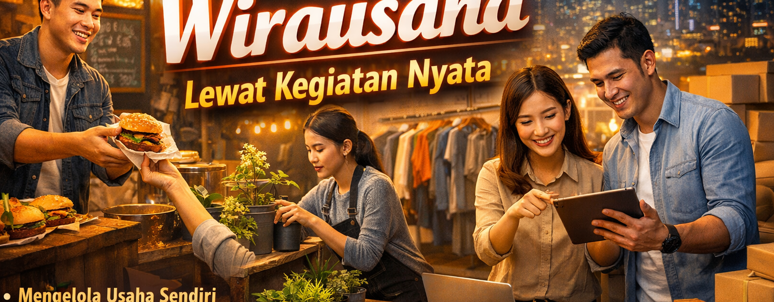 Belajar Wirausaha Lewat Kegiatan Nyata