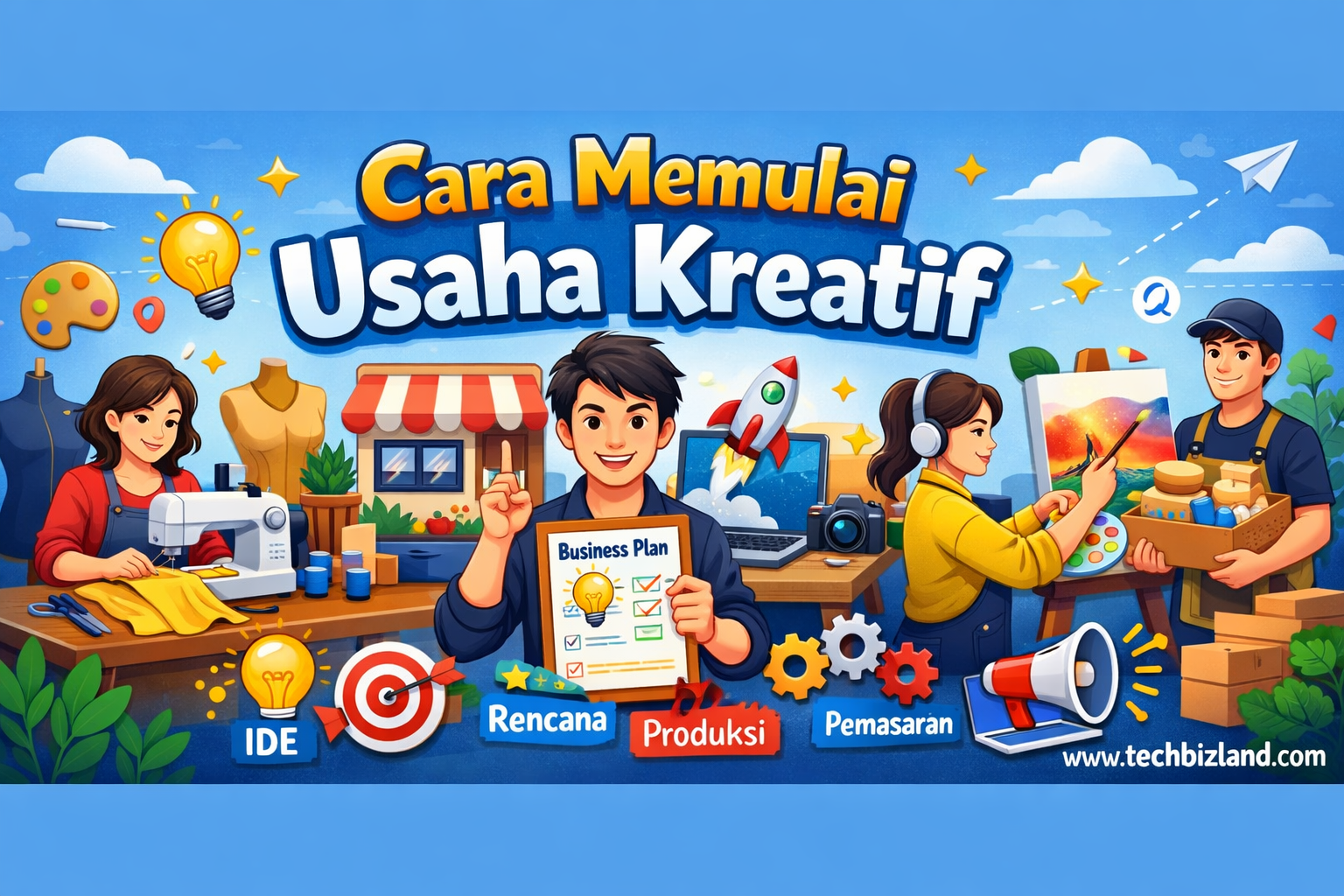 Cara Memulai Usaha Kreatif