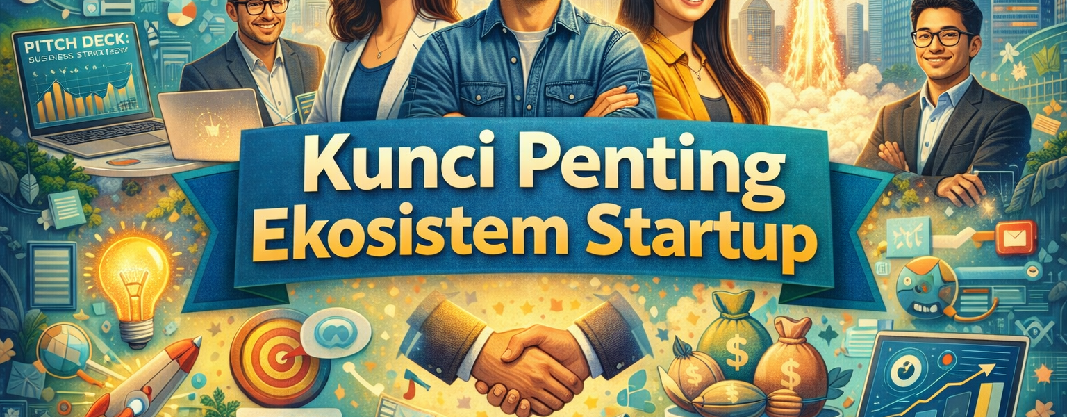 Kunci Penting Ekosistem Startup