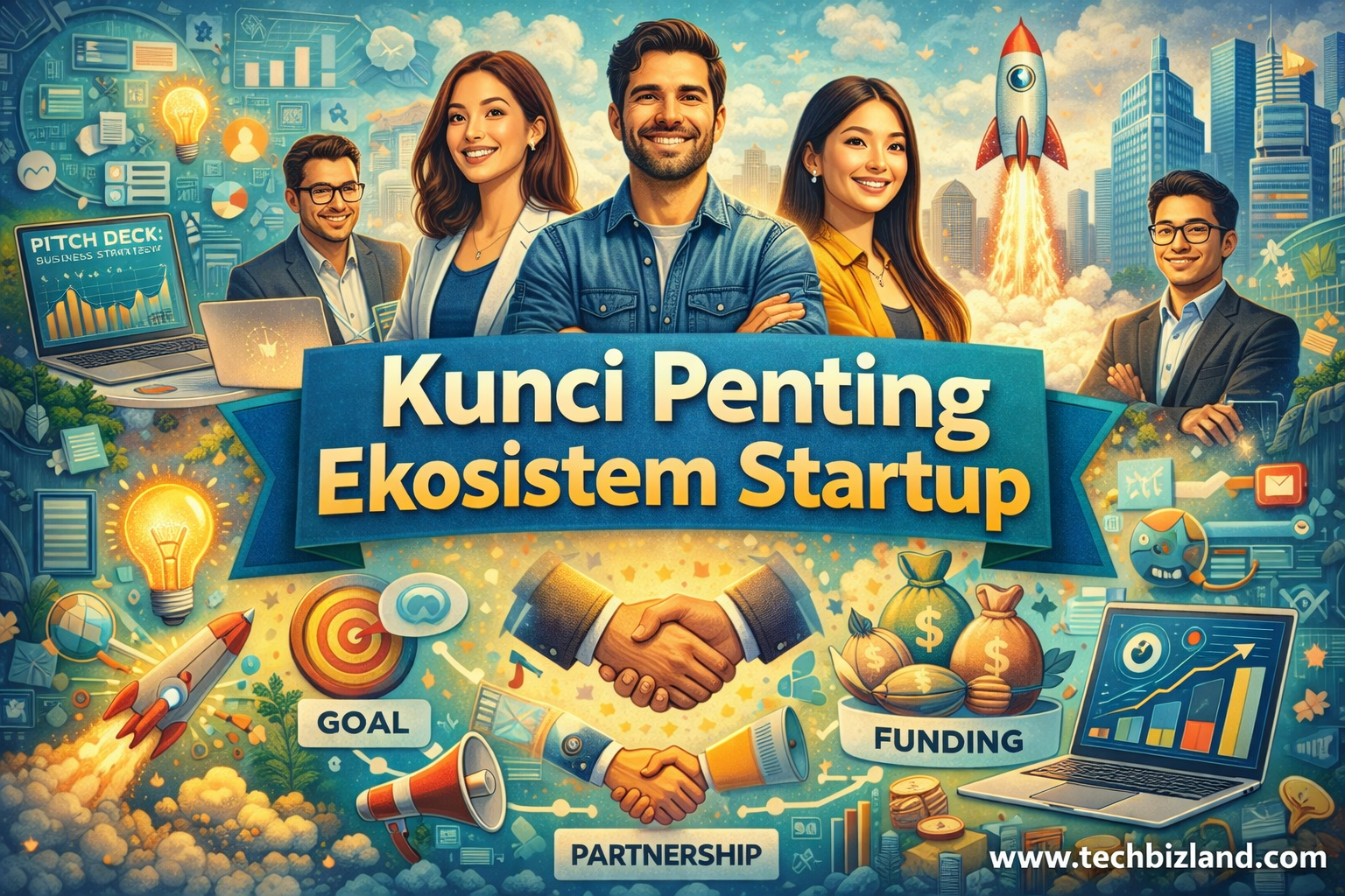 Kunci Penting Ekosistem Startup