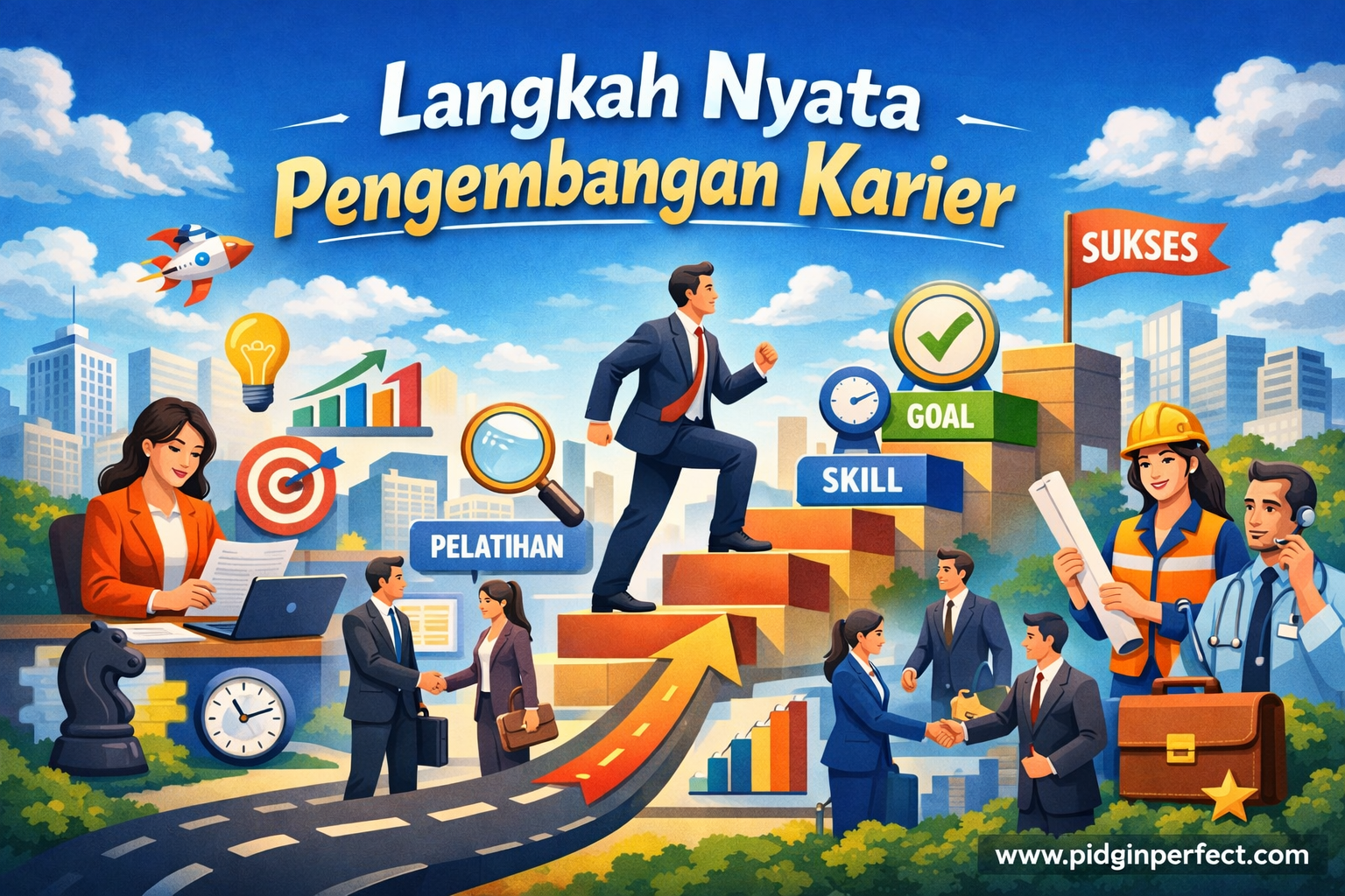 Langkah Nyata Pengembangan Karier