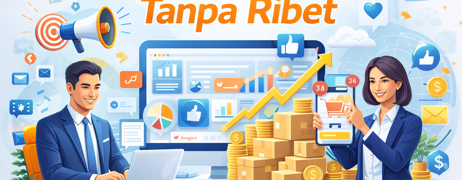 Pemasaran Online Tanpa Ribet